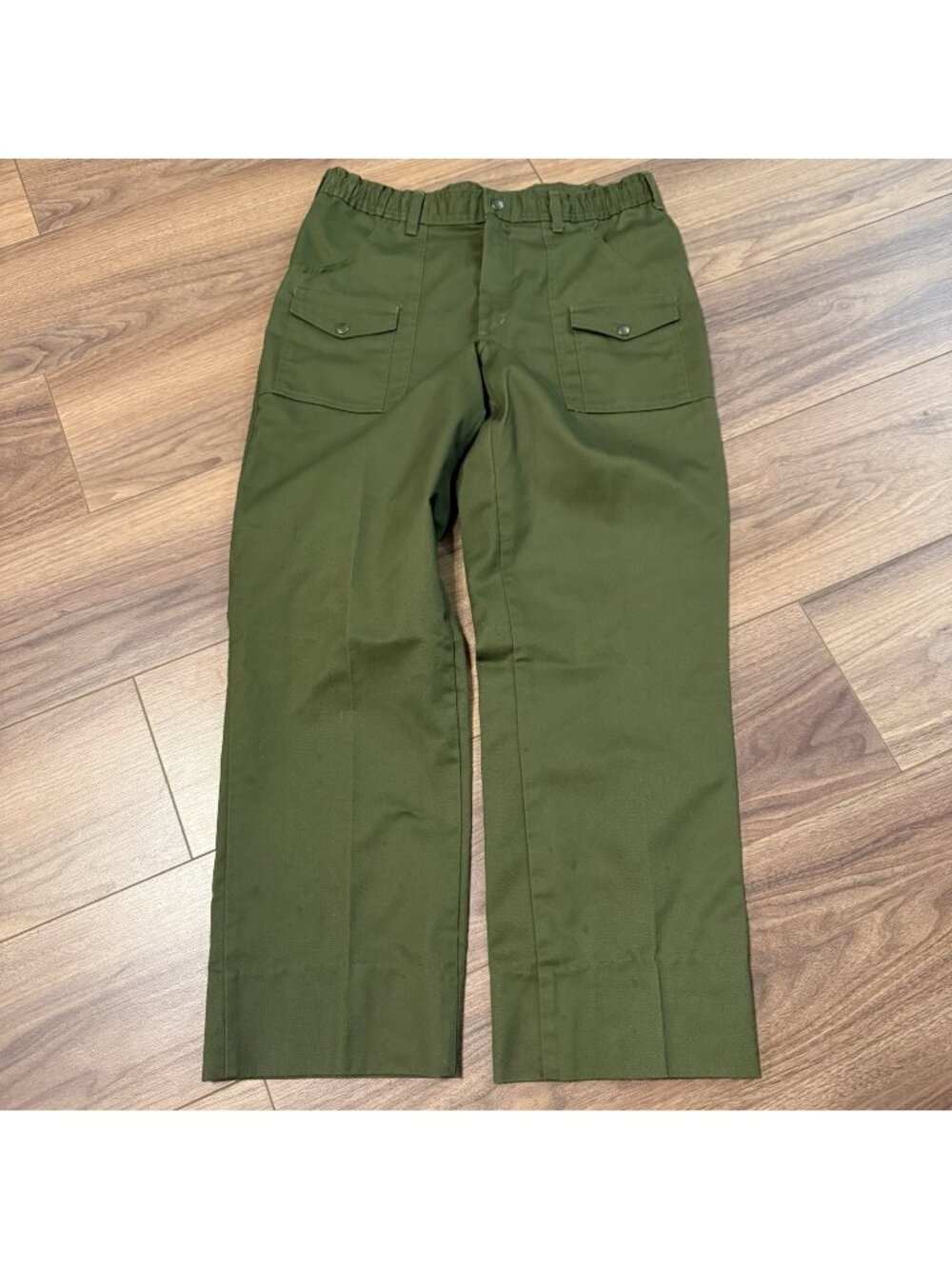 Vintage Boy Scouts of America Uniform Pants Mens 34x34 Green